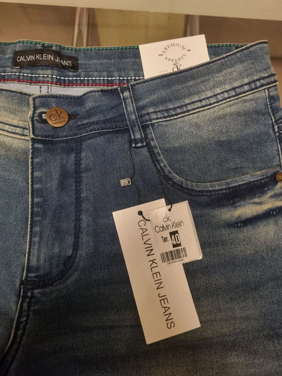Shorts Jeans Calvin Klein - Foto 2