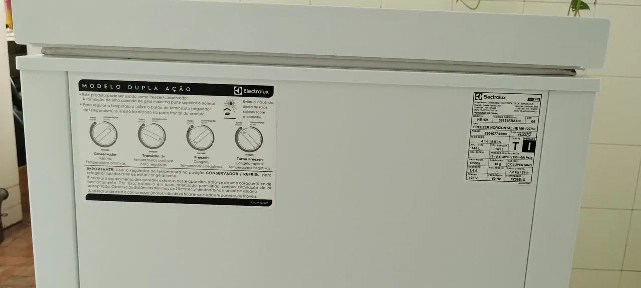 Freezer horizontal Electrolux  - Foto 2