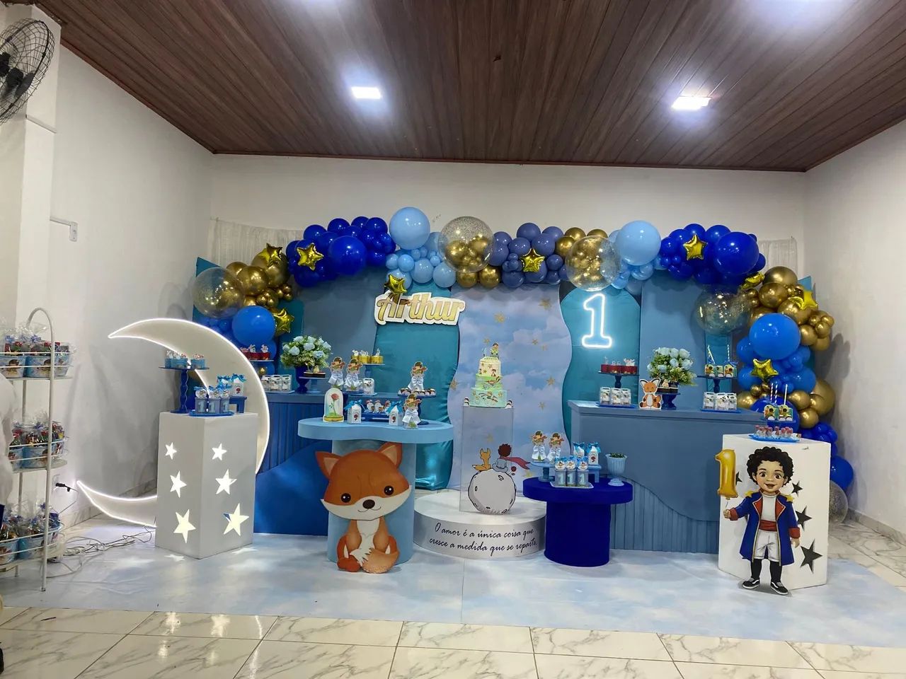 Decoração de festa Pequeno Príncipe  - Foto 4