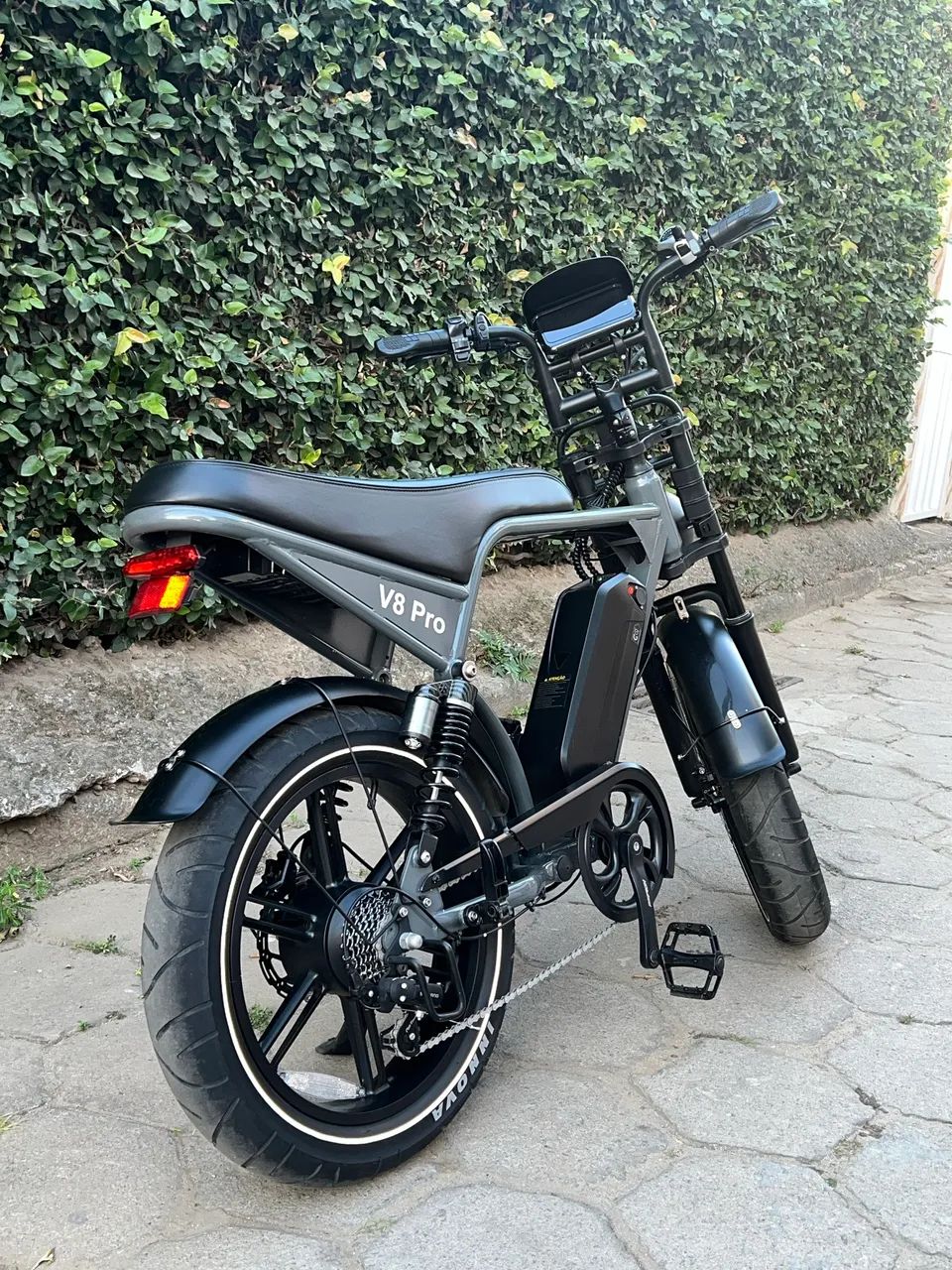 V8 pro 2026 Bluetooth seminova bike elétrica  - Foto 3