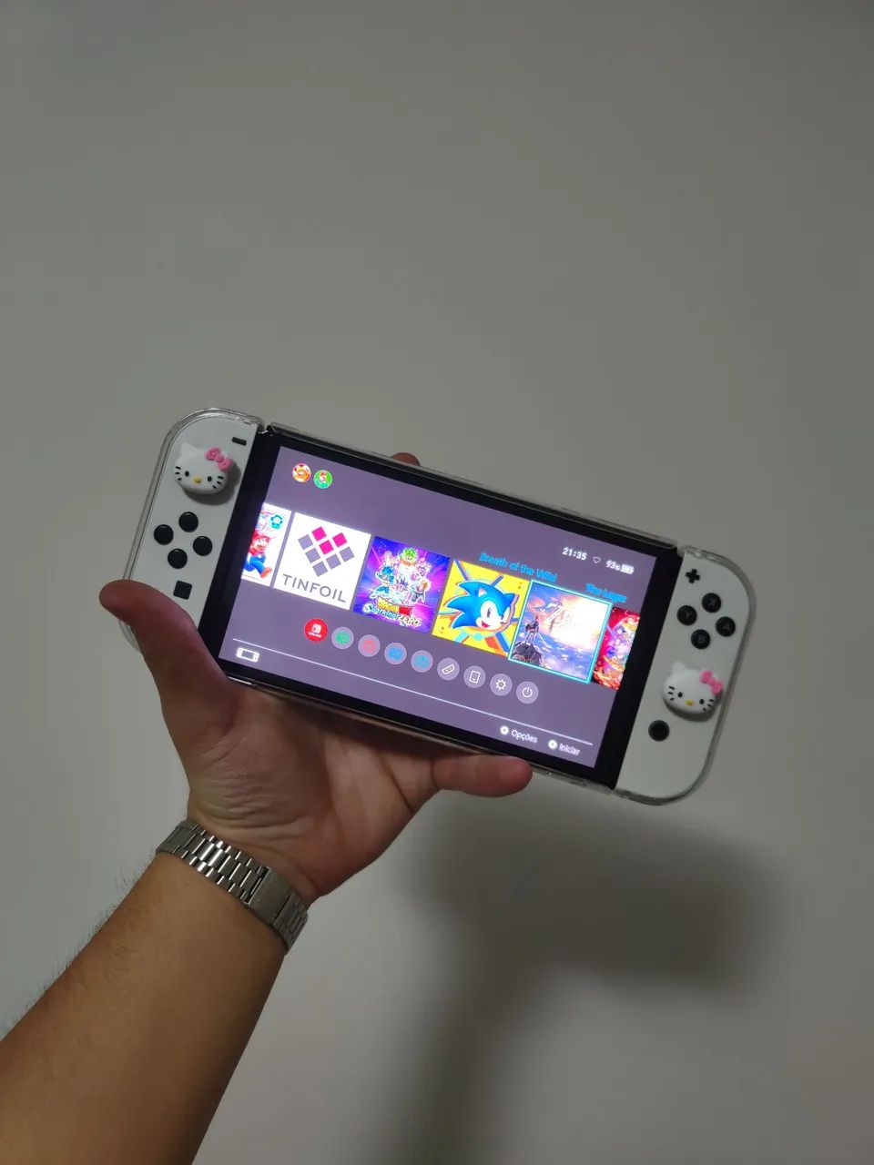 Nintendo Switch OLED Desbloqueado - Foto 2