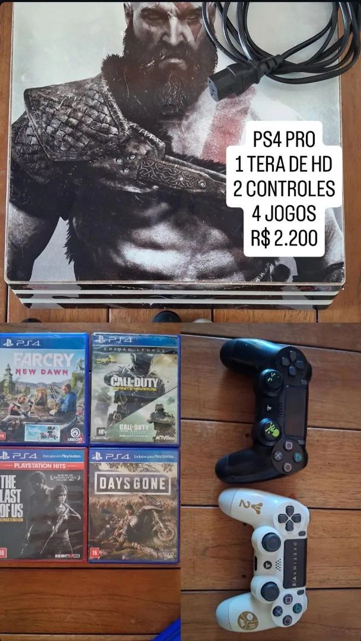 Ps4 Pro 1 Tera de HD