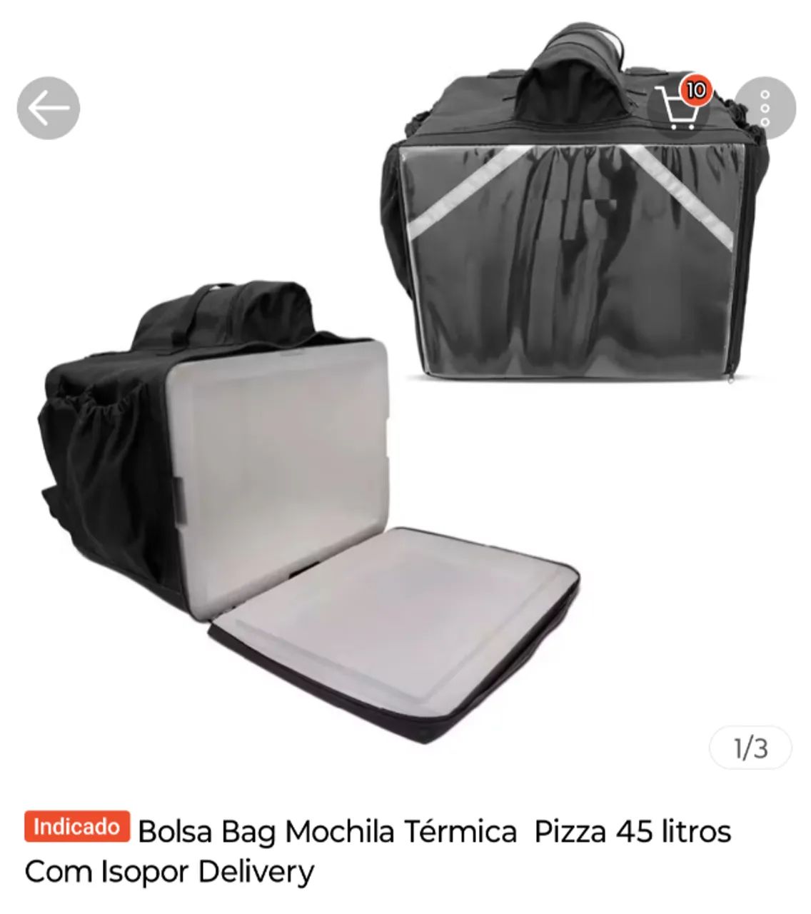 Mochila entregador Nova  - Foto 3