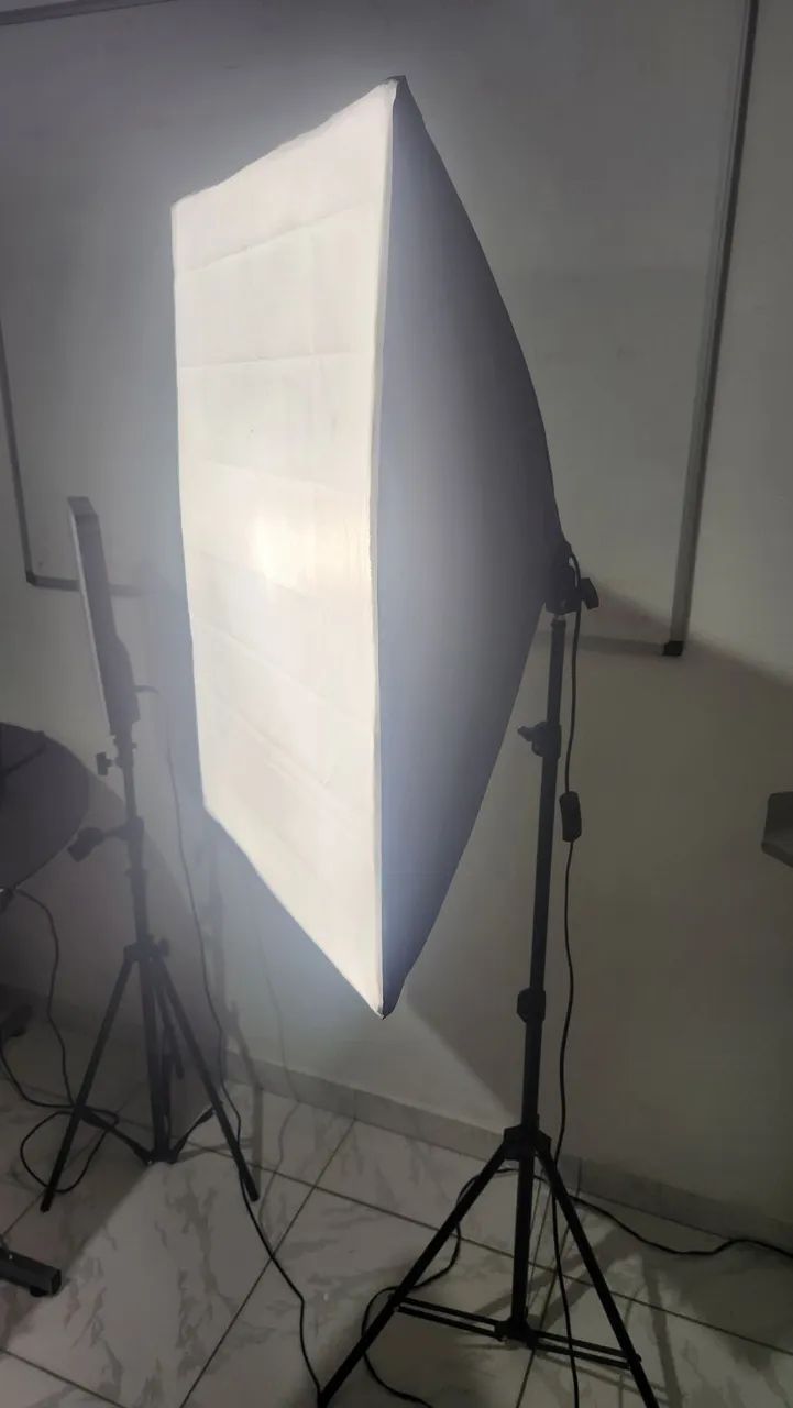 Softbox + Lampada 5500