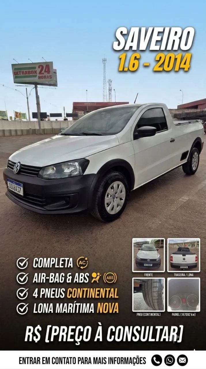 Volkswagen Saveiro Saveiro Startline 1.6 T.Flex 8V 2015