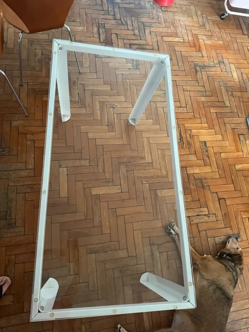 Mesa Retangular Sky Tokstok Branca 1,20x60 - Foto 3