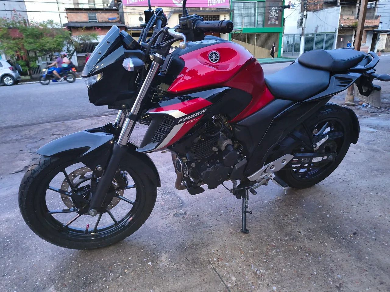 MOTO FAZER 250 NUCA TRABALHOU COMO UBER  - Foto 6
