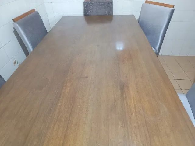 Mesa retangular de jantar - 6 lugares  - Foto 4