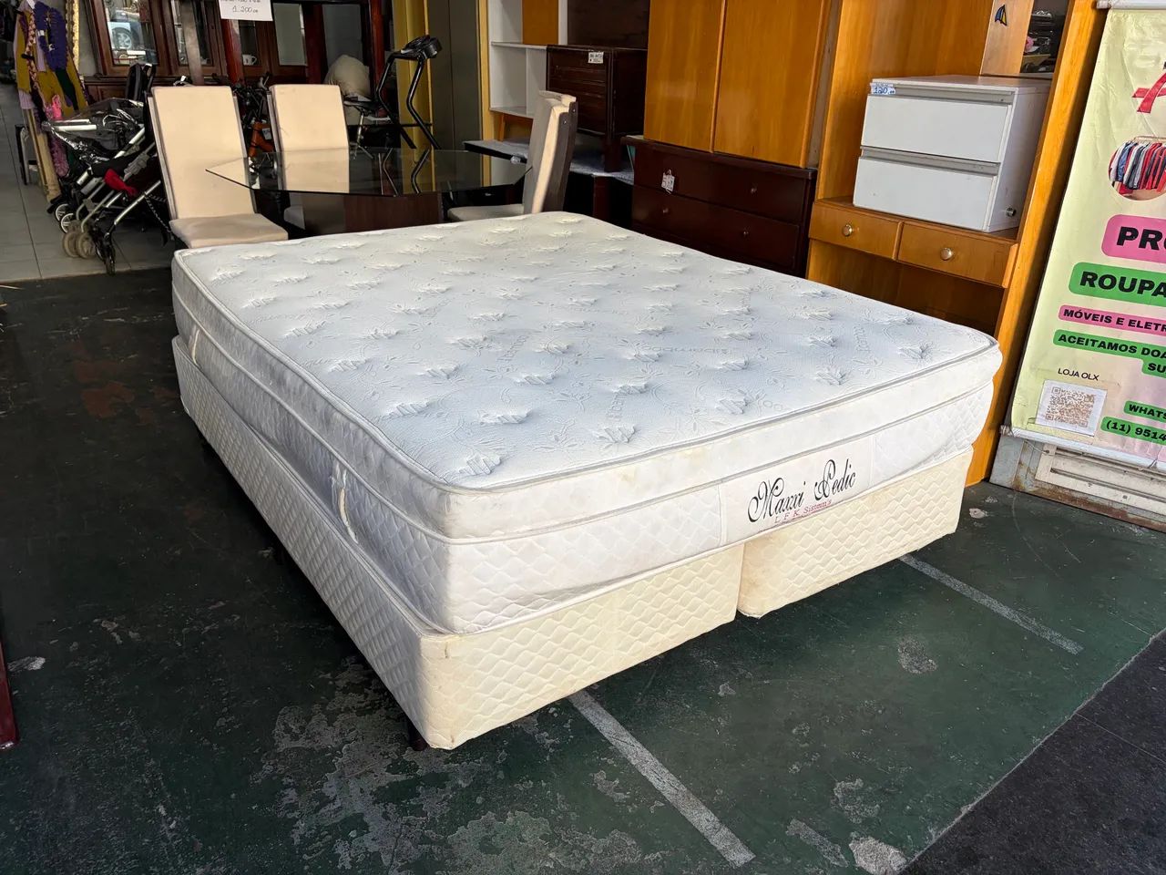 Colchao de casal queen size maxxi pedic - Foto 2