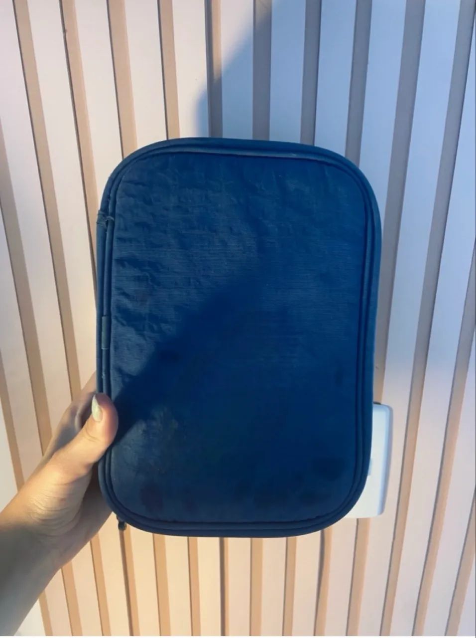 Estojo Kipling Original Azul Marinho - Foto 4