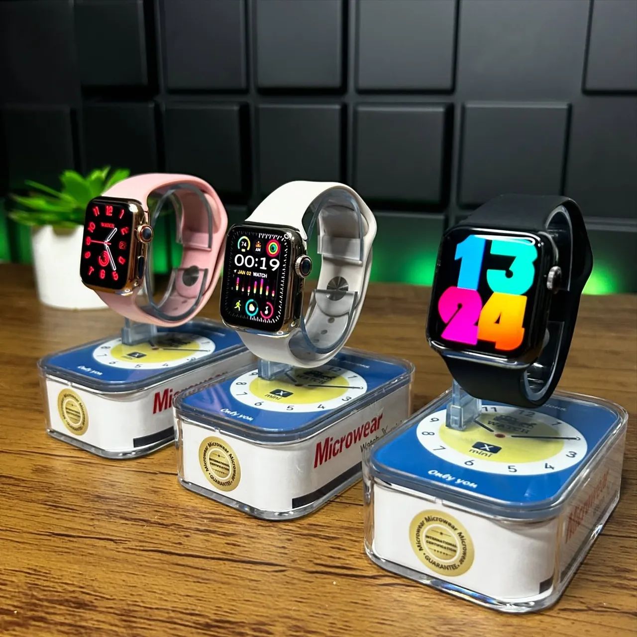 Smartwatch Relógio X Mini Séries, Microwear Atacado e Varejo
