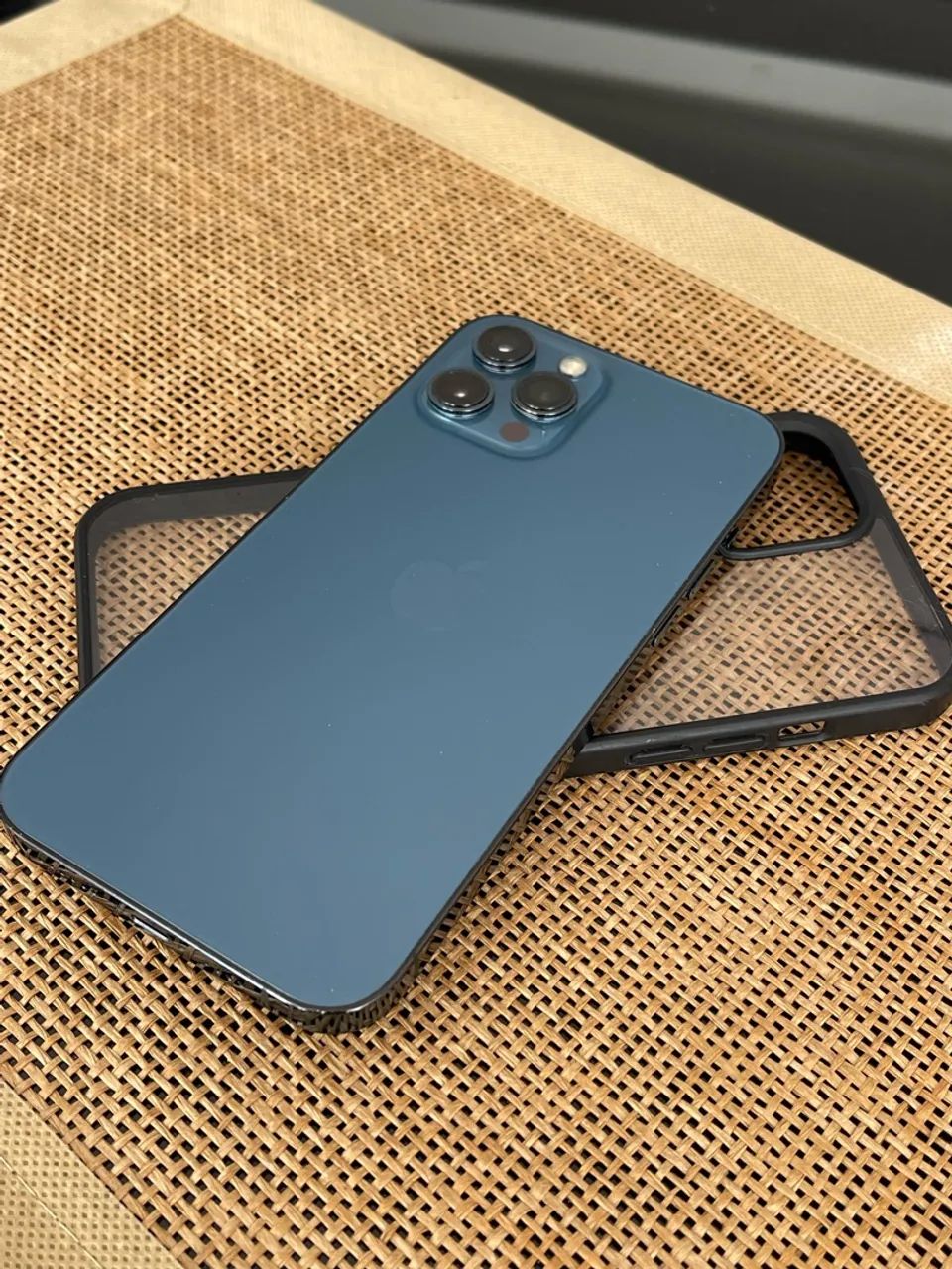 iPhone 12 ProMax, 512GB, azul, 71% Bateria. Face ID OFF - Foto 3