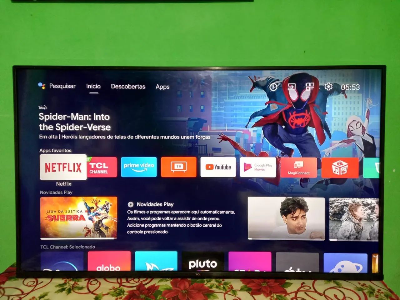 SMART TV ANDROID 50 4K NOVINHA 