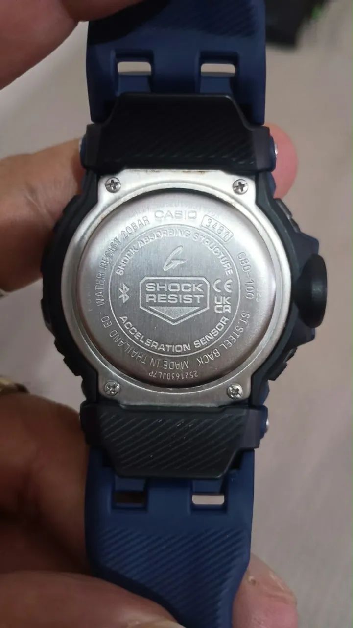 Vendo Relógio Casio GBD 100 - Foto 5