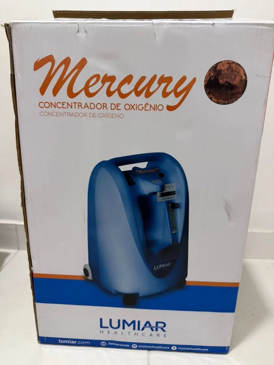 Concentrador de Oxigênio Mercury 