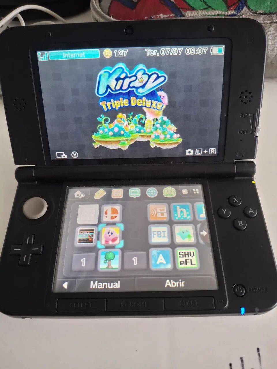 Nitendo 3DS XL bem conservado 