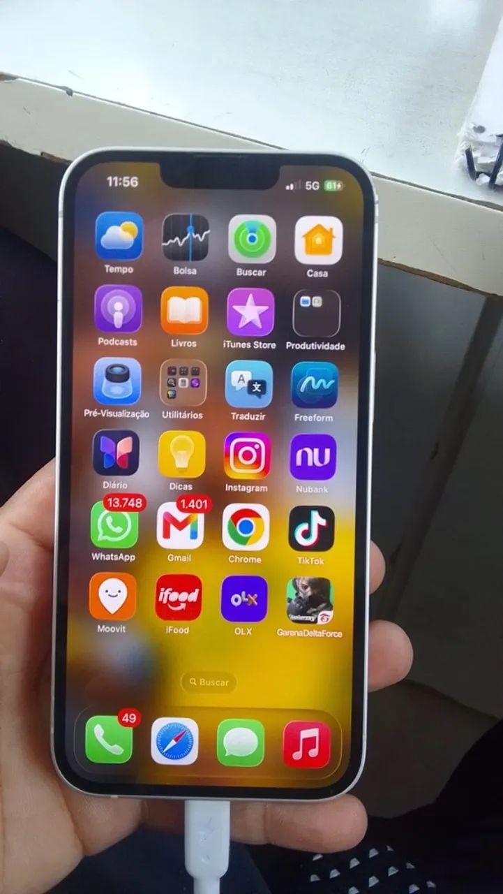 iPhone 13 128gb bateria trocada original 83% - Foto 4