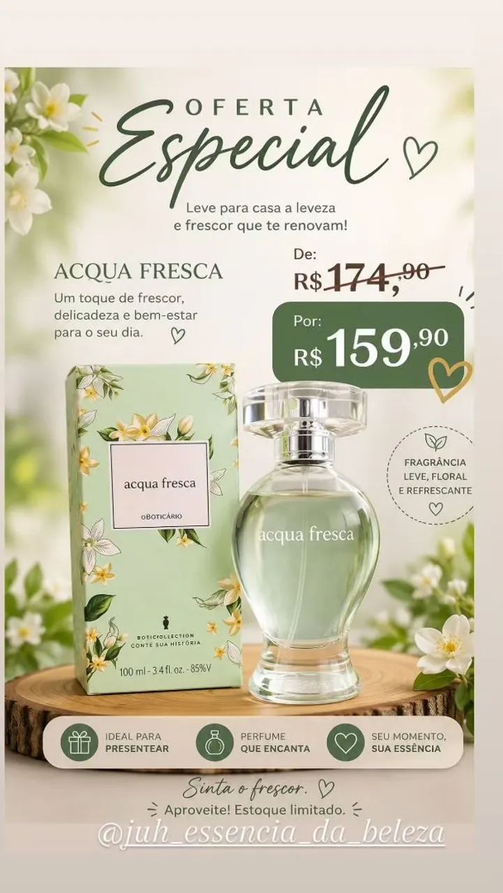 Perfume Aqua Fresca 