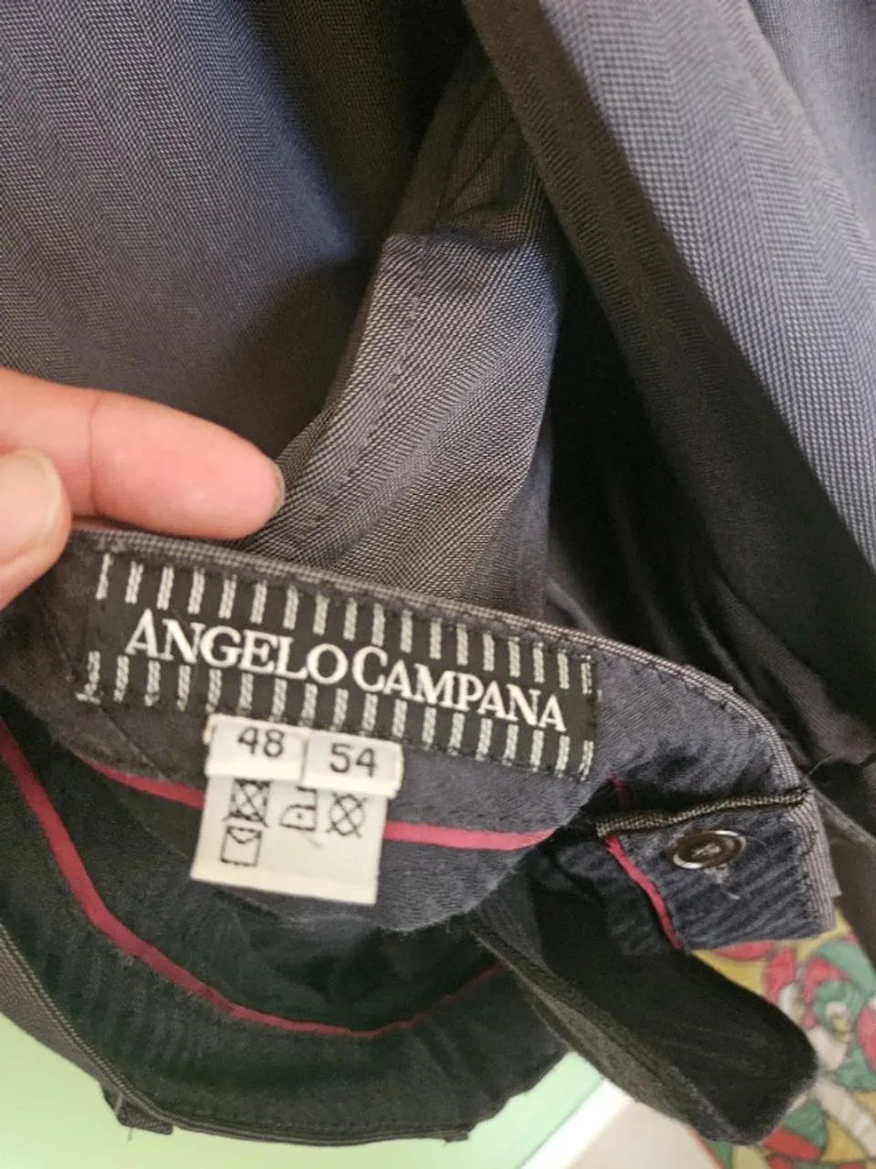 Conjunto paletó + calça de alfaiataria usado - Foto 3