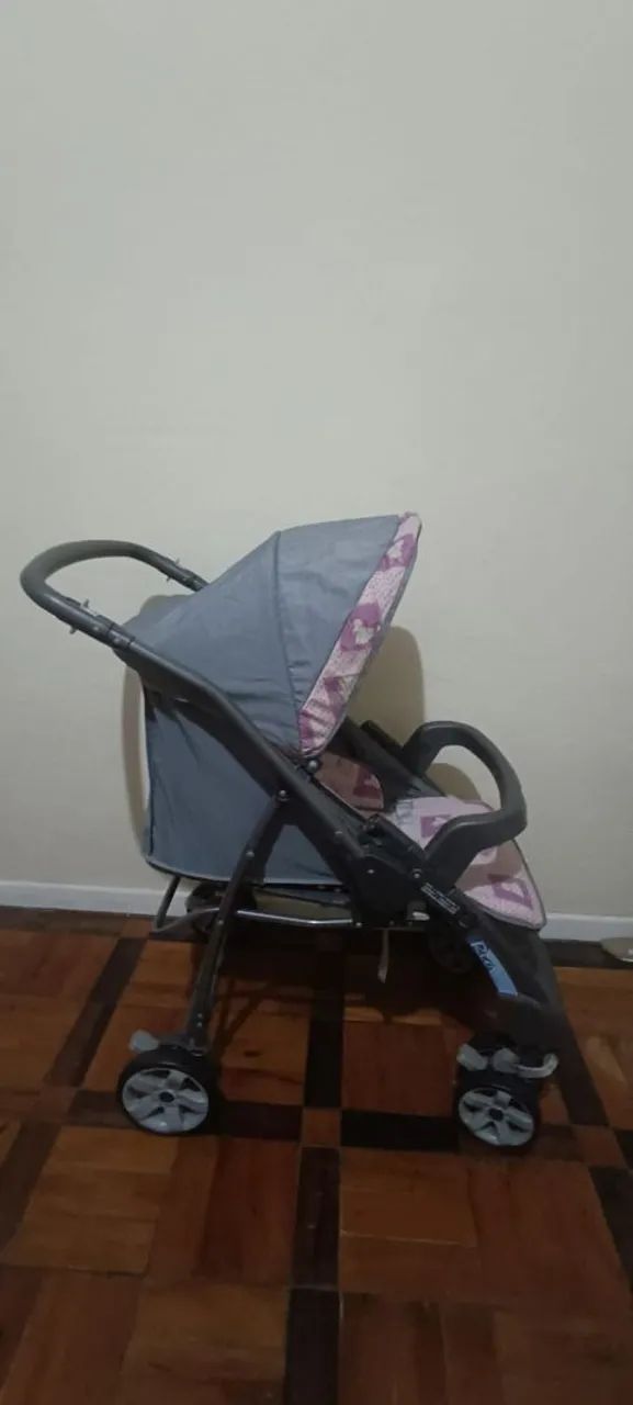 Carrinho de bebê + bebê conforto BURIGOTTO - Foto 3