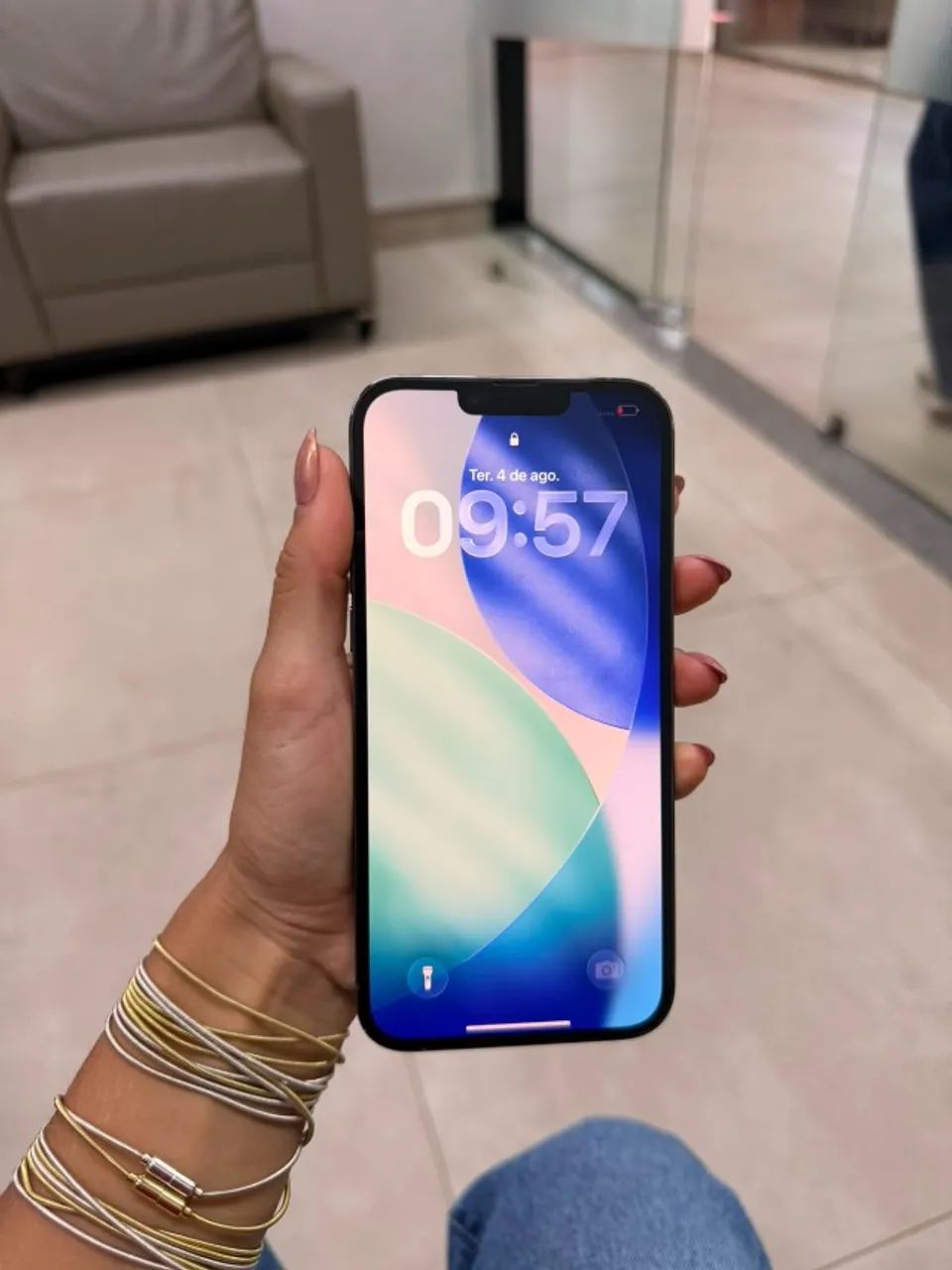 Iphone 13 PRO MAX AZUL - 256Gb - Foto 2