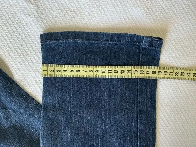 Calça jeans Calvin Klein Azul Marinho Stoned Nova NF - Foto 2