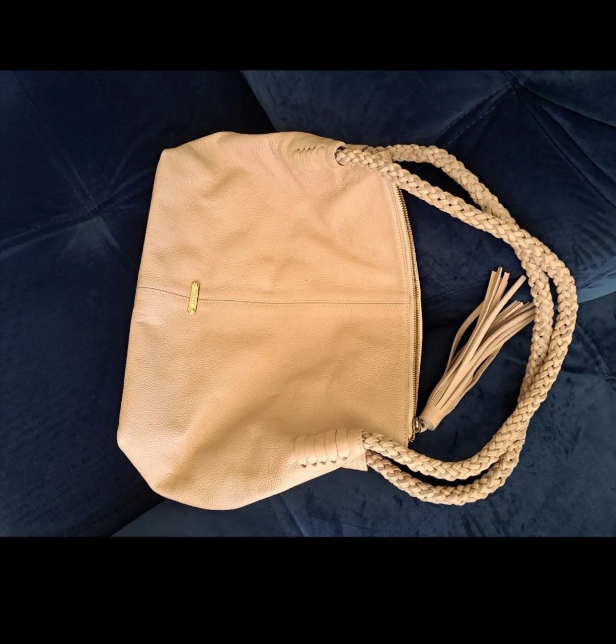 Bolsa em couro legítimo da M. Cat - Foto 2
