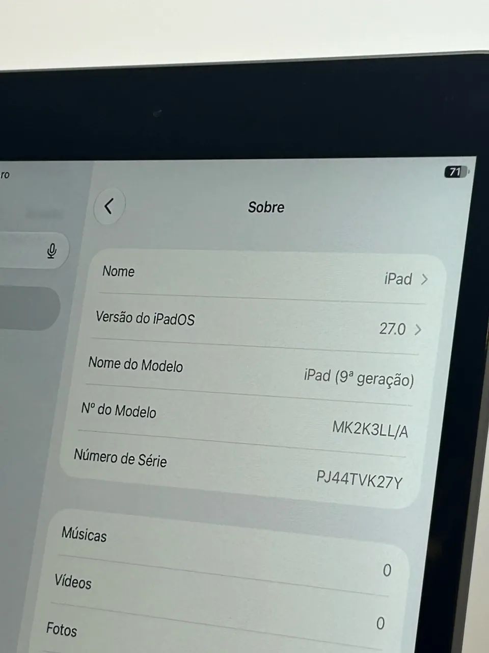 iPad 9ª 64GB WI-FI 10.9 polegadas  - Foto 5