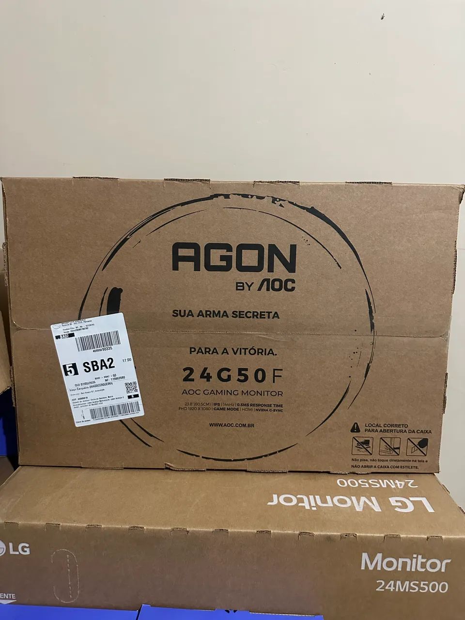 Monitor AGON 24G50F 144hz 0,5ms - Foto 5