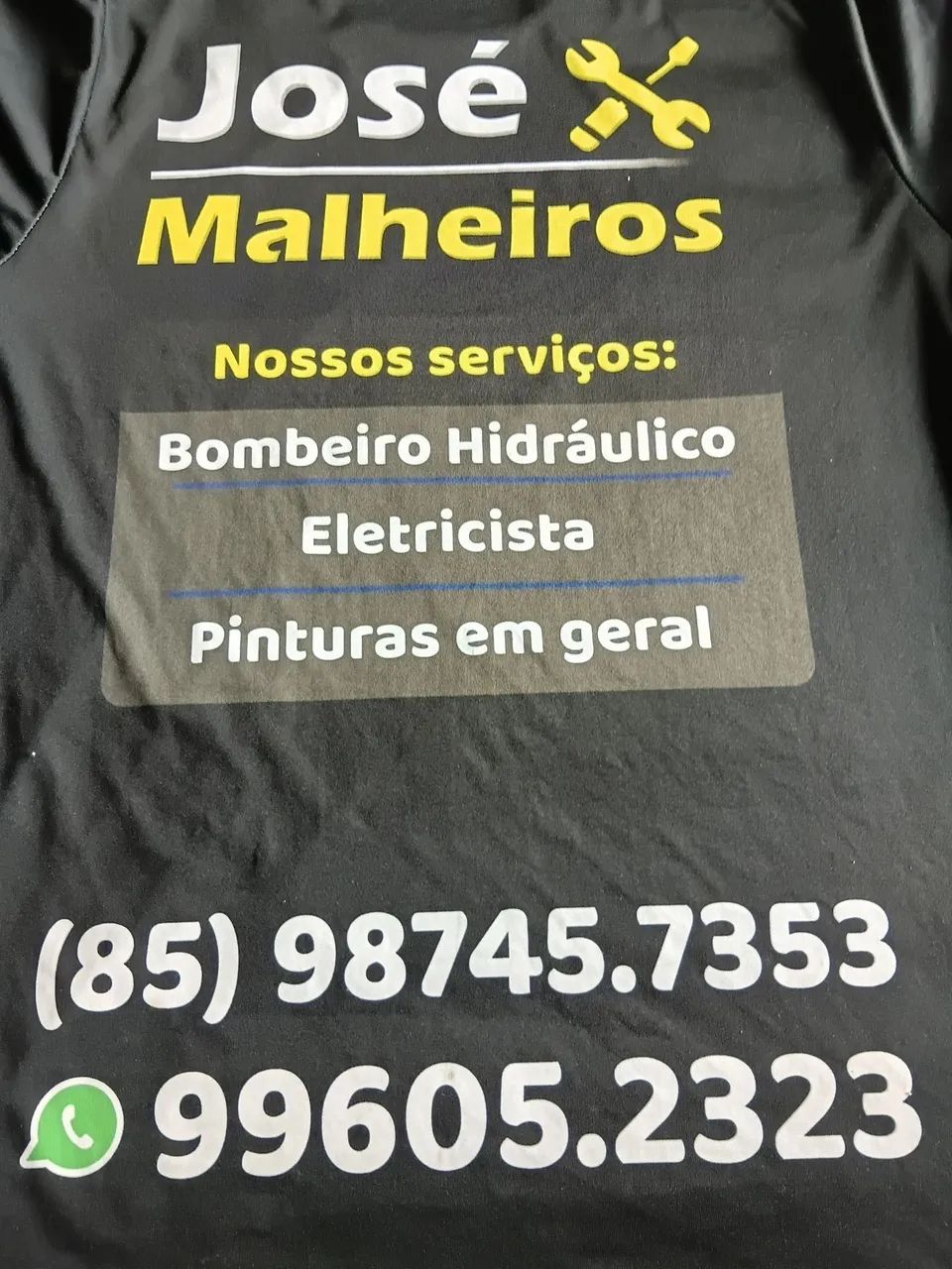 Bombeiro hidráulico e eletricista 