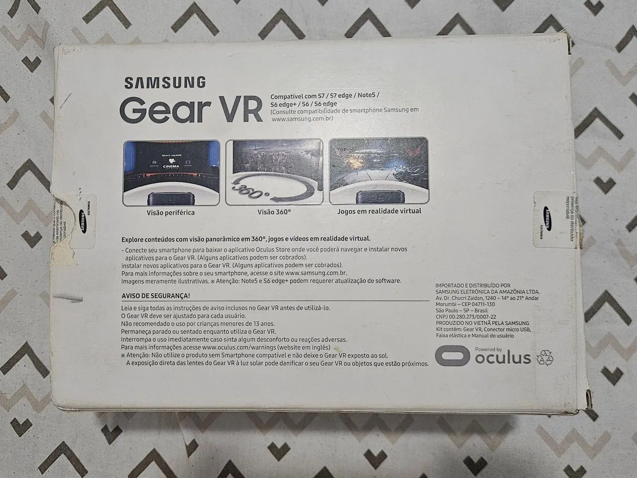 Óculos VR Samsung Gear - Foto 2