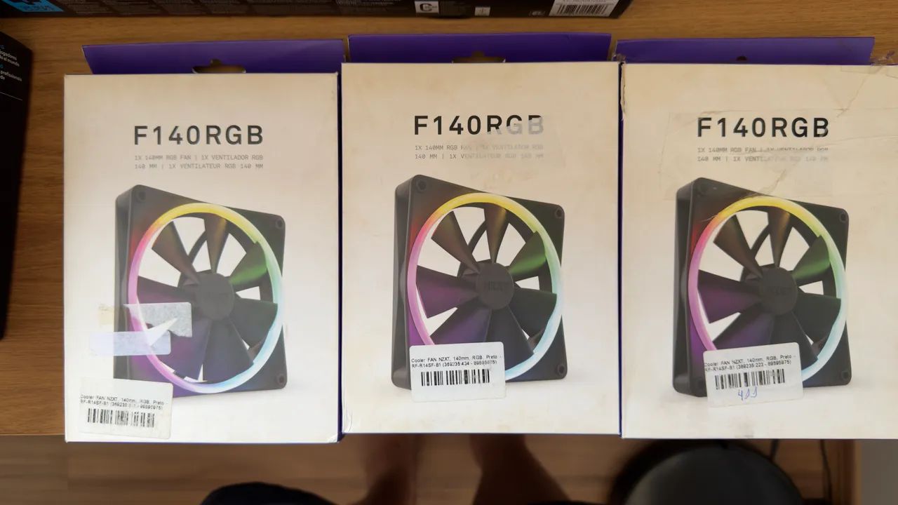 Fans NZXT F140 avulsos