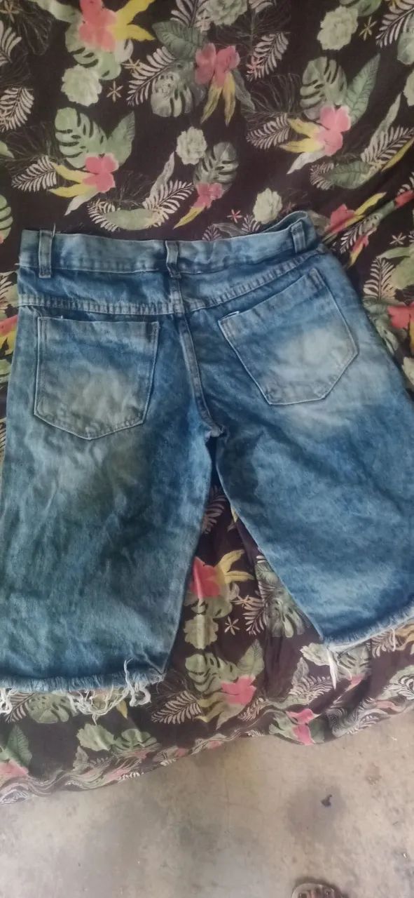 Bermuda jeans masculina  - Foto 2