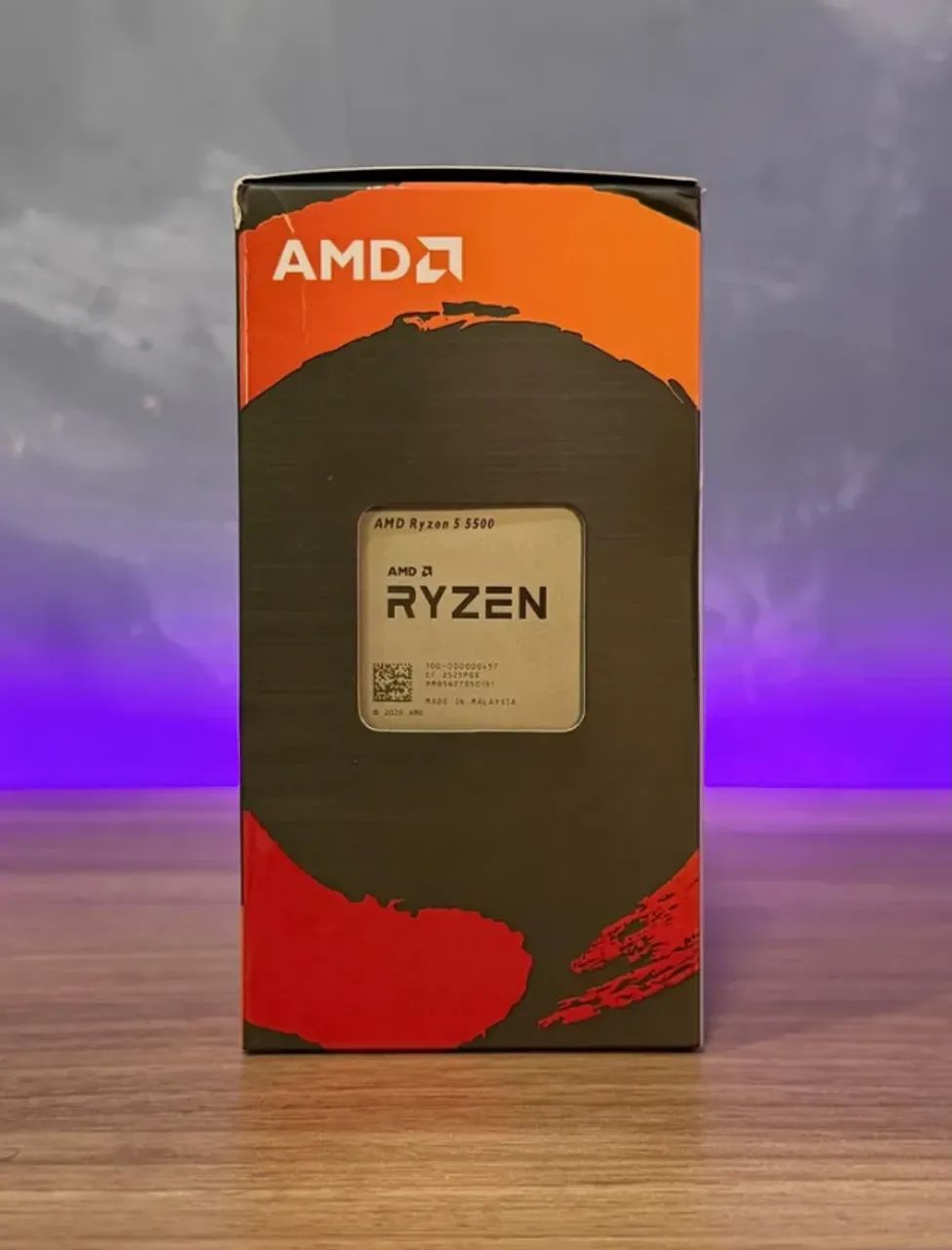 Processador AMD Ryzen 5 5500 Com Cooler Original Lacrado - Foto 2
