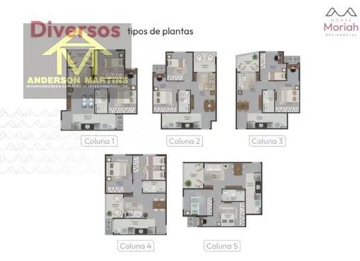 Apartamento moderno com excelente aproveitamento: Monte Moriah com 2 quartos, - Foto 3
