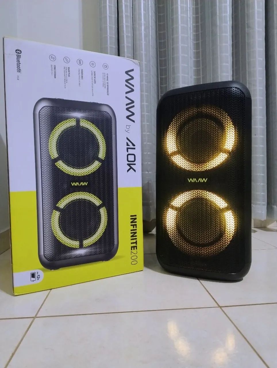 Caixa Alok infinity 200 zerada !! - Foto 5