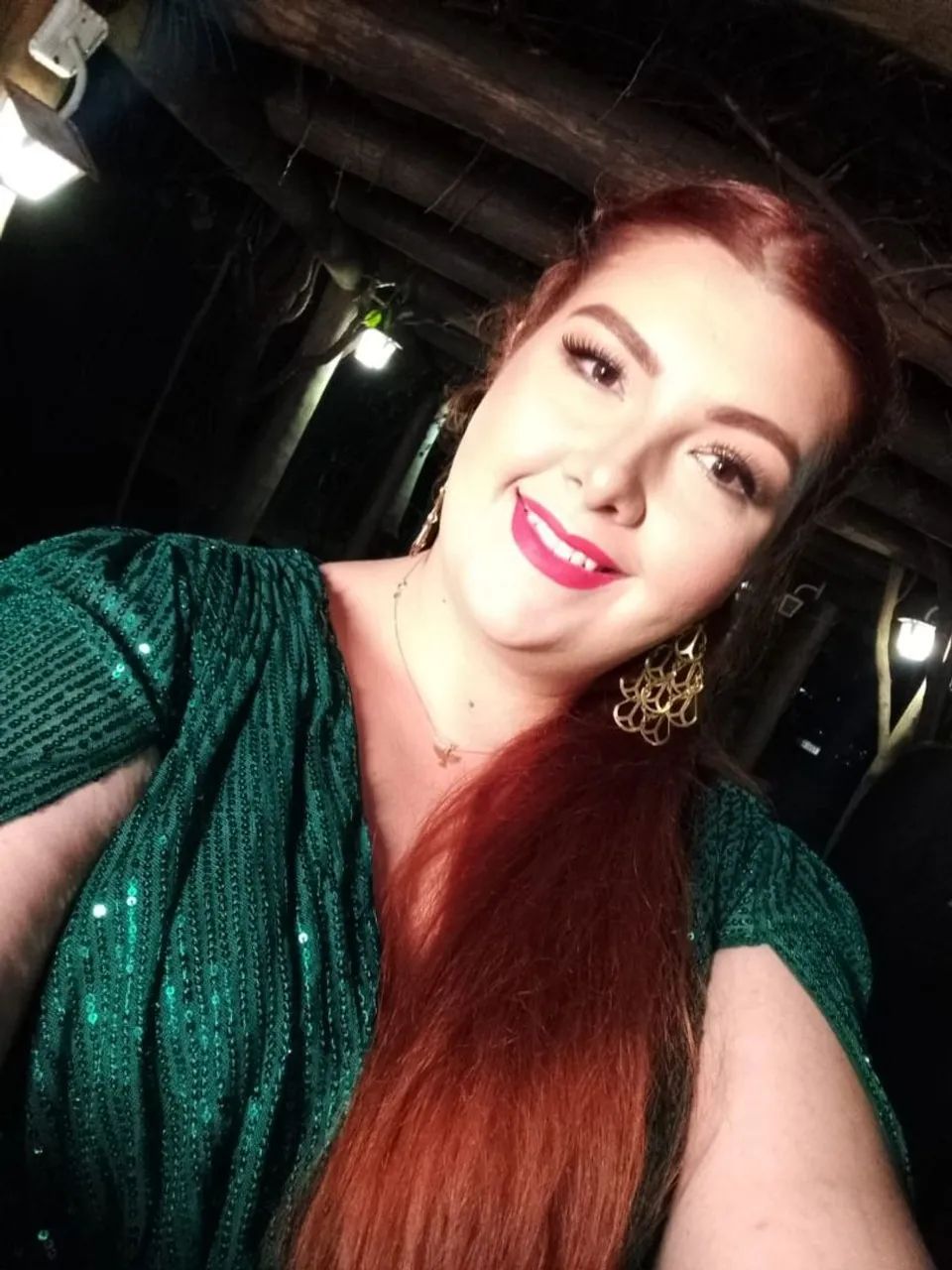 Vestido de festa Plus size verde - Foto 5