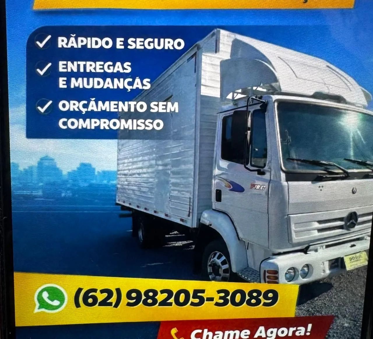 FRETEs E MUDANÇA  CAMINHÃO bau