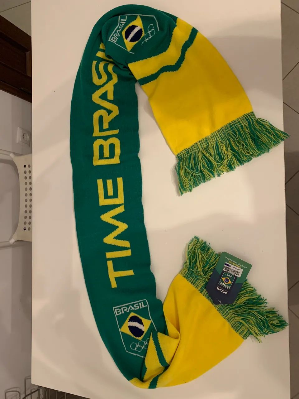 Cachecol Brasil oficial Olimpíadas  - Foto 4