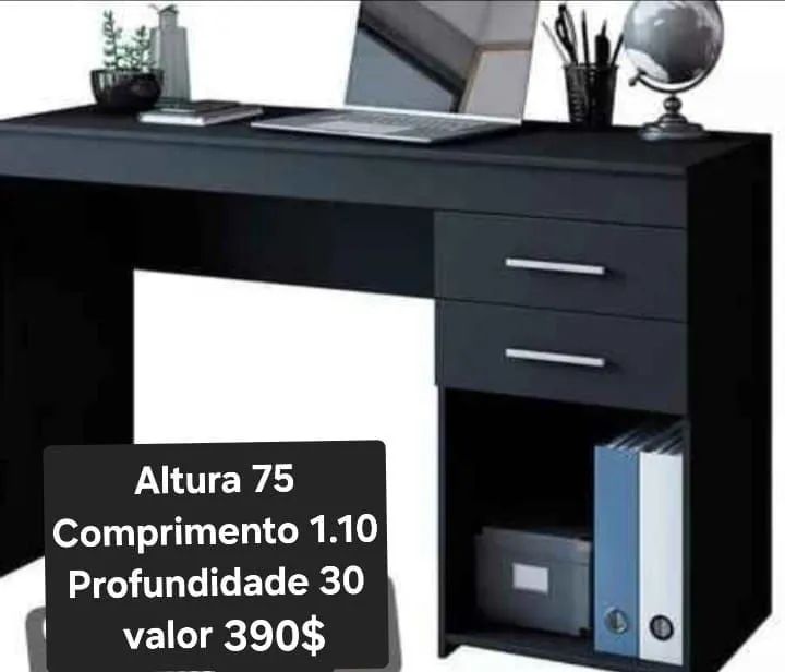 Escrivaninha mdf Novas  - Foto 4