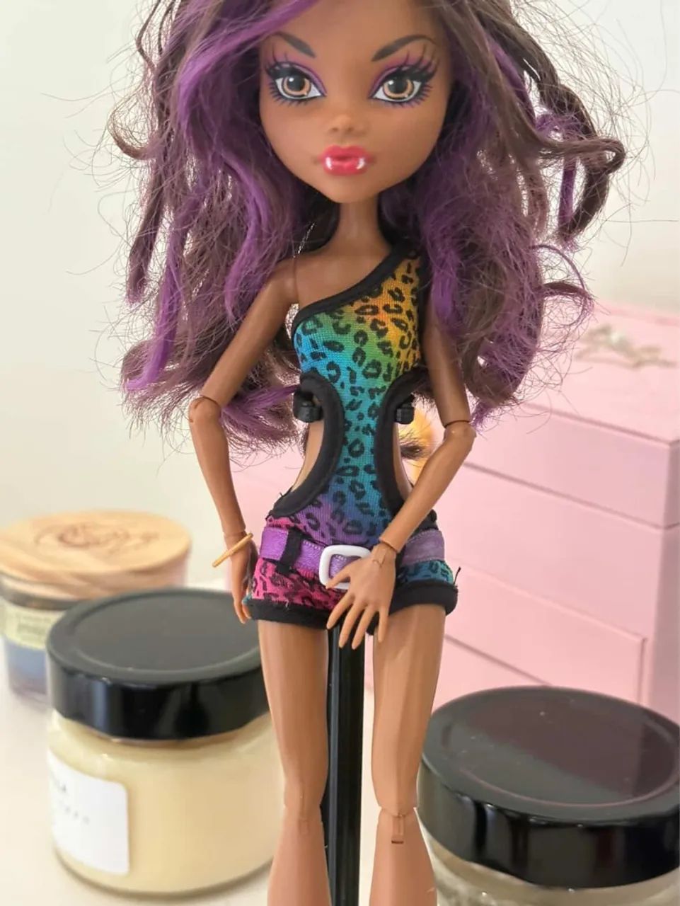 Monster High Boneca Clawdeen Wolf - Gloom Beach  - Foto 3