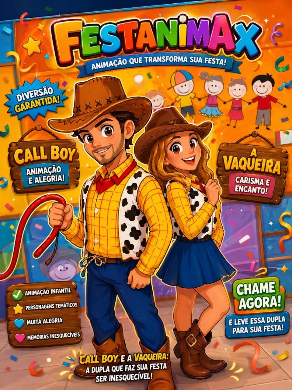 Personagens Vivos