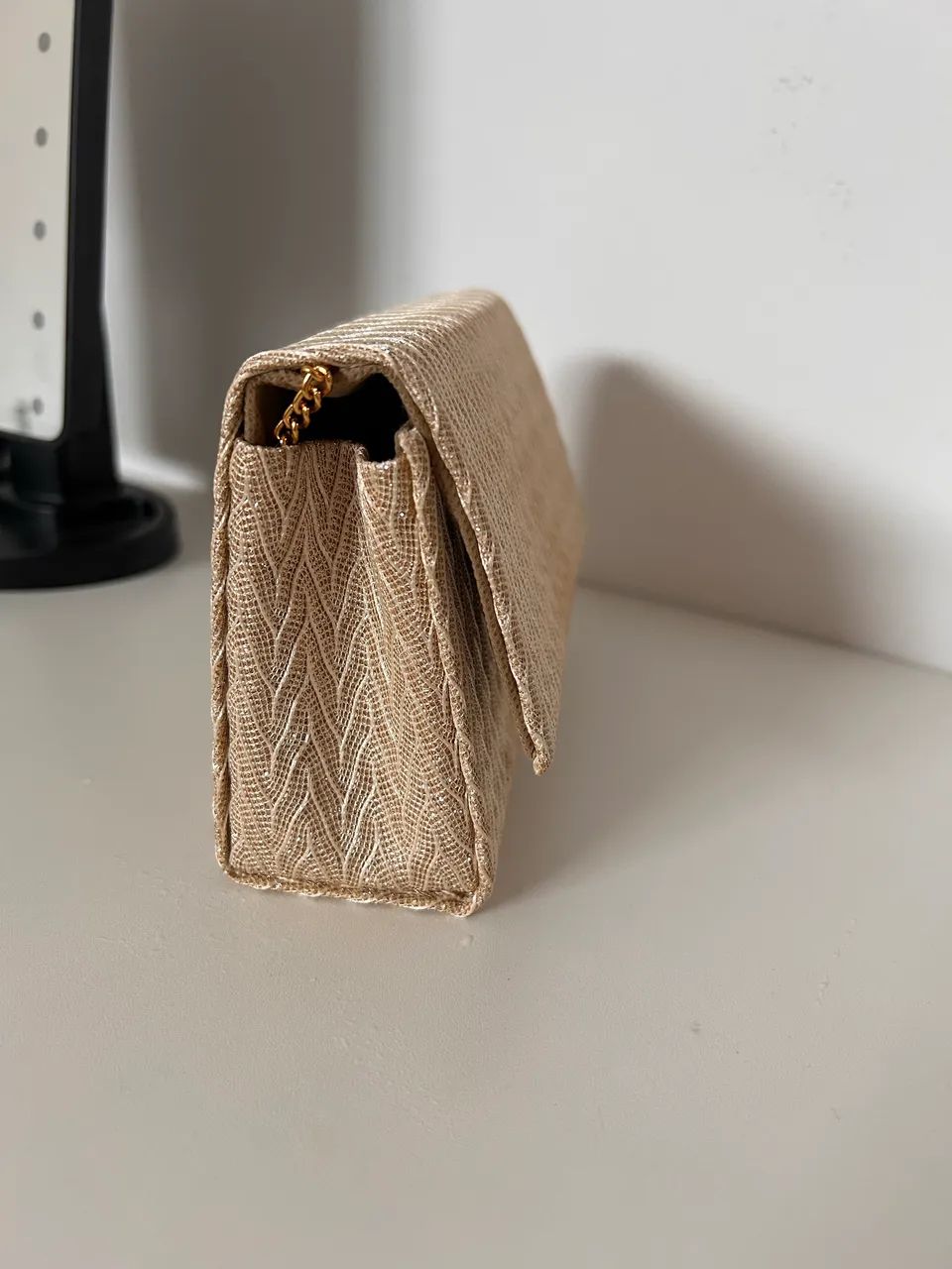 Bolsa Feminina Dourada  - Foto 2