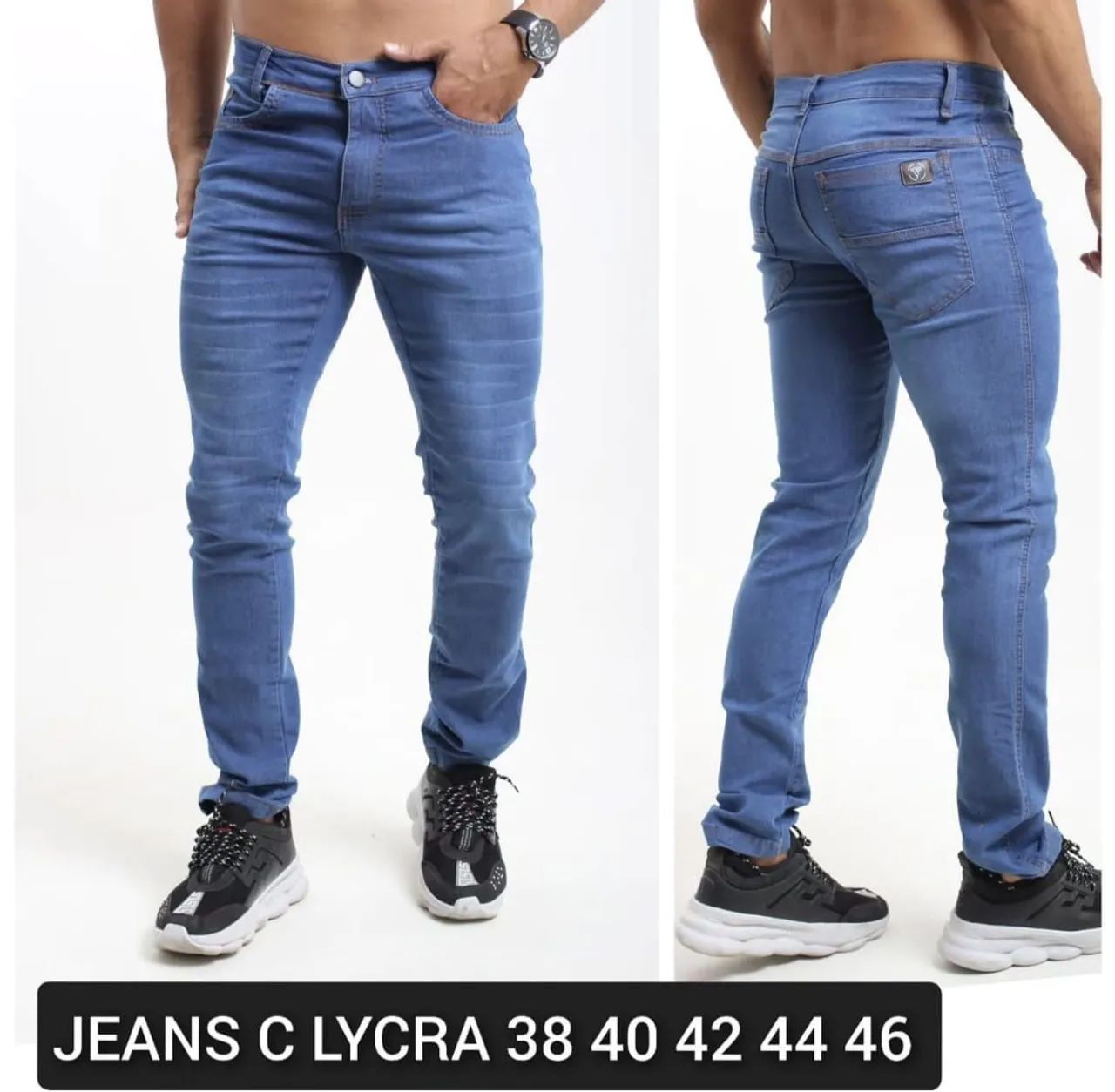 Calças Masculinas com Laycra - Foto 5
