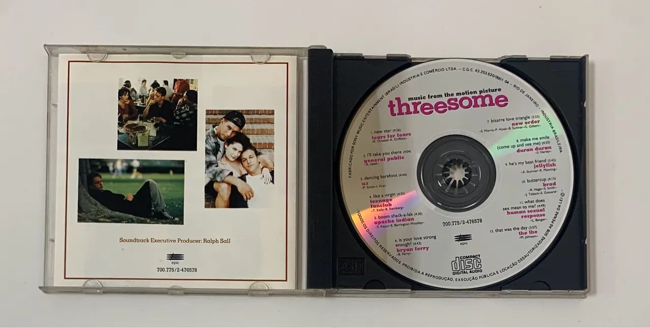 Threesome -3 formas de amar - trilha sonora original  - Foto 2