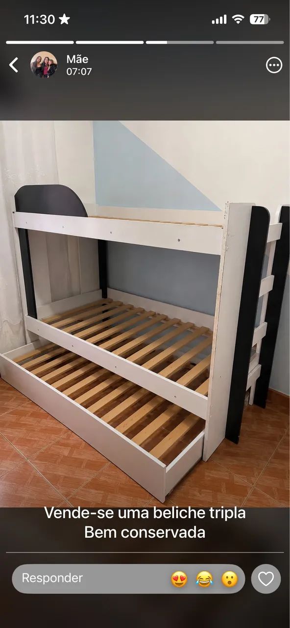 Beliche tripla 