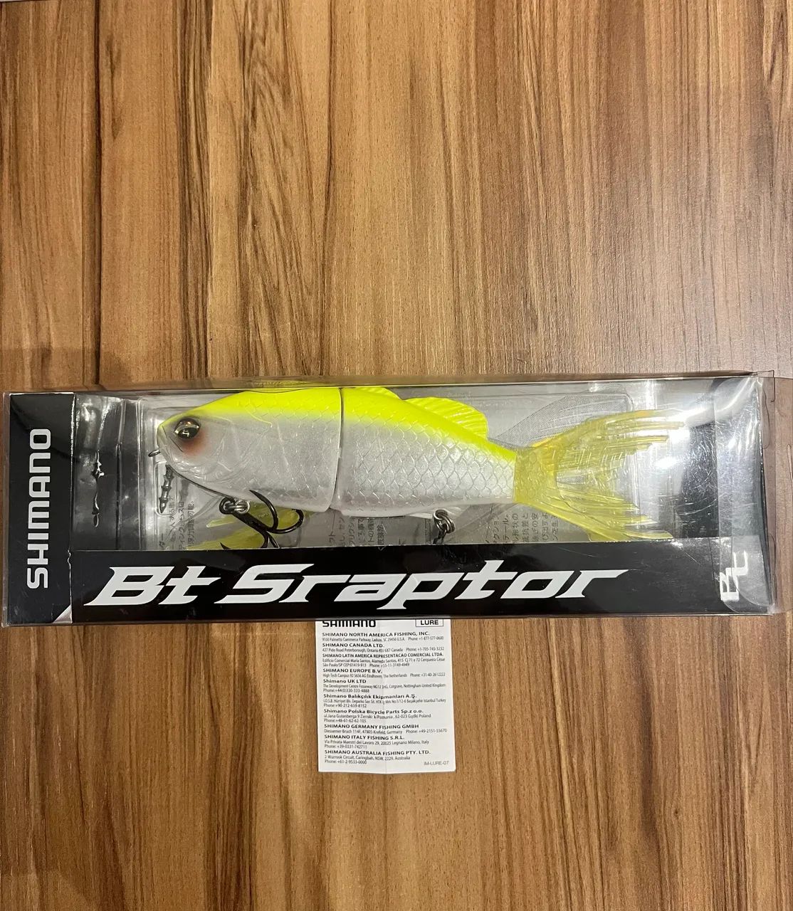 Isca De Pesca Big Bait Shimano Bt Sraptor Floating 58g 182mm