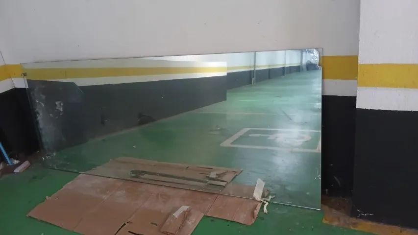 Porta de vidro temperado de correr 2,00 × 1,00 m  
