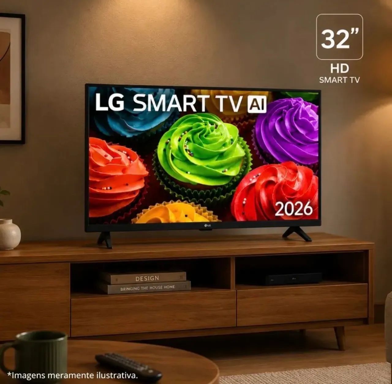 TV 32 polegadas LG 2026 - Foto 3