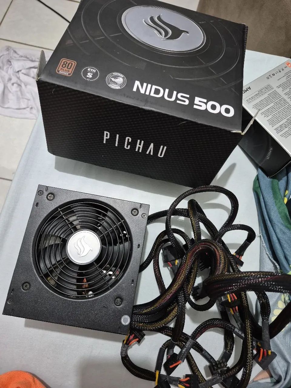 Fonte 500w plus bronze Nidus
